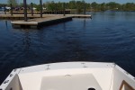 pulling away from the dock on 1st breakin