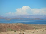 Islands from look out as you crest the hill coming into the Bay of LA area. A total of 13 islands just in the bay. The large island in the background is Gaurdian Angel Island. It is 42 miles long. This is the second largest island in the Sea of Cortez.