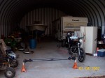 Cluttered up garage