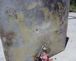 Aug, 2004. Hole in top of fuel tank.