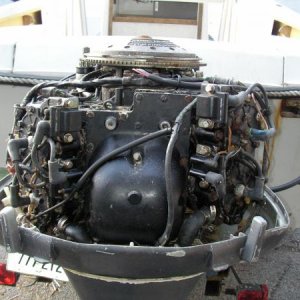 1985 Omc Seadrive 1.6 liter S type. I was told she has 40 hrs. on a rebiuld. I have the invoice. The carb & exhaust set up is for a 140... @ the Crank