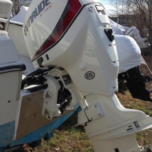 My new outboard.  It works like Viagara.