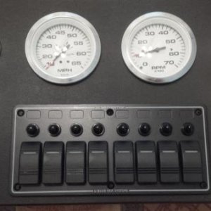 new instrumentation, and circuit breaker distribution panel..
