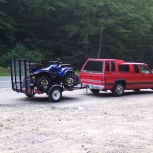 My other baby. 2004 Yamaha Grizzly 660