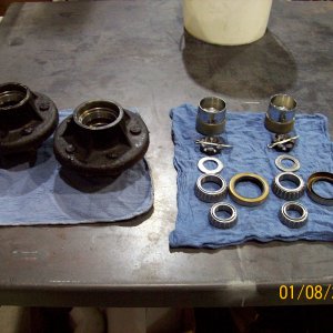 All cleaned and ready to reassemble.