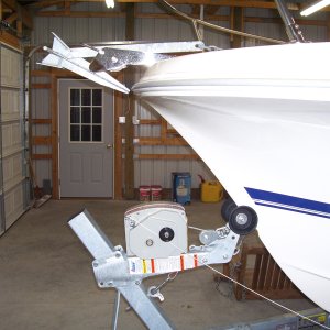 Relocated anchor & 912 Powerwinch...does any one know why these things are so damn high?