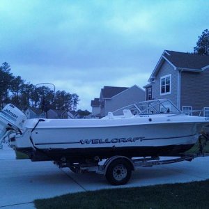 getting ready to clean it up after some fishing