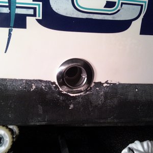 all new stainless thru-hulls