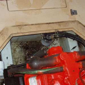 A shot of the fuel filter