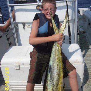 chuck with dolphin