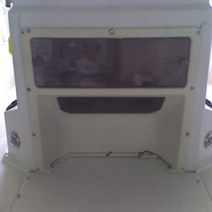 Console face before