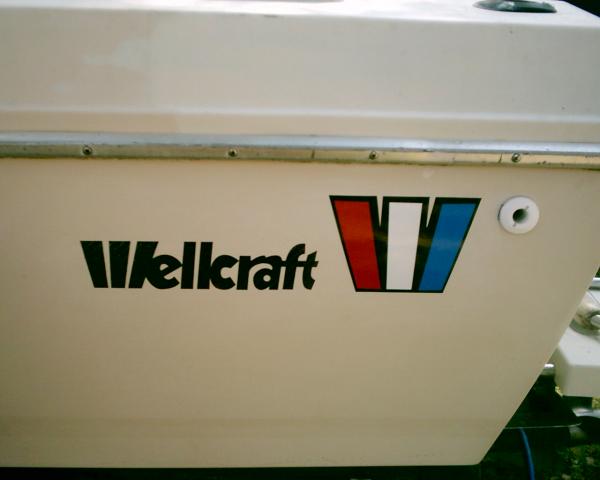 New "Wellcraft" sticer